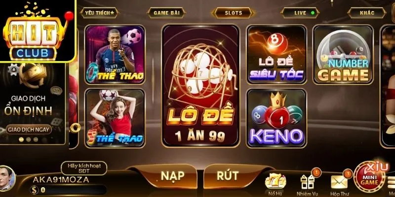 Không gian giải trí lô đề được đầu tư bài bản